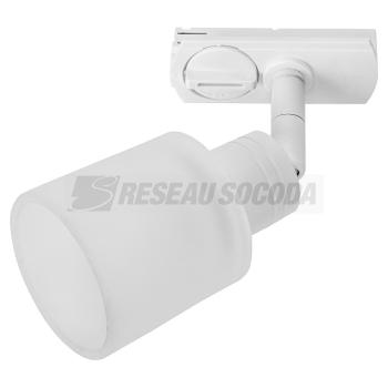  PURI TRACK, verre blanc, GU10, 
