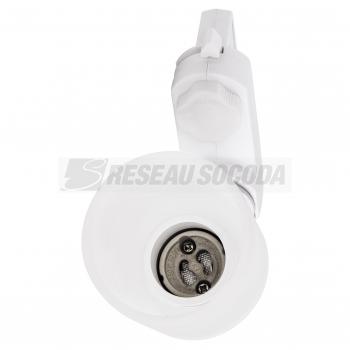  PURI TRACK VERRE, blanc, GU10, 