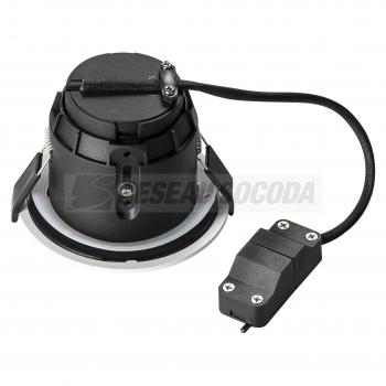  VARU noir/blanc GU10 5,5W IP65 