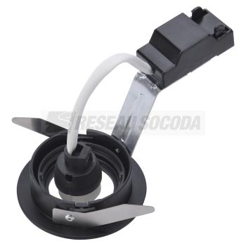  **NEW TRIA 68 ROND noir GU10 