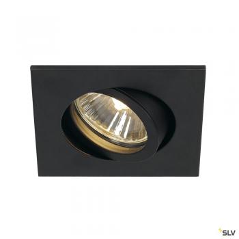  **NEW TRIA 68 CARRE noir GU10 
