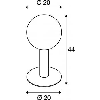 GLOO PURE 44 anth E27 20W 