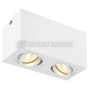  TRILEDO Double, plafonnier en 