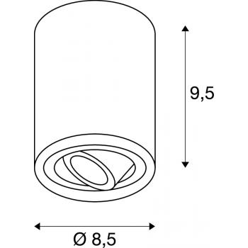  TRILEDO ROND CL plafonnier, no 