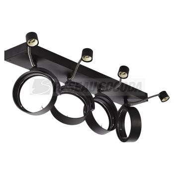  KALU 4noir QPAR111 4x75Wmax 