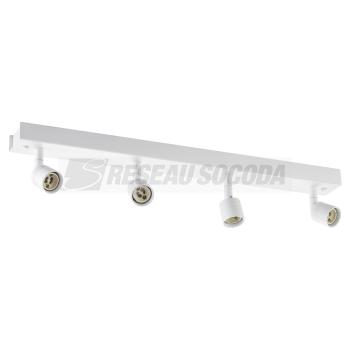  PURI 4 plafonnier, blanc, GU10 