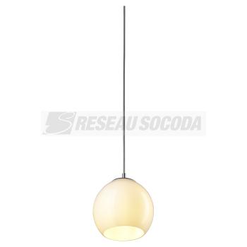  SUN chrome/verre blanc E27 60W 