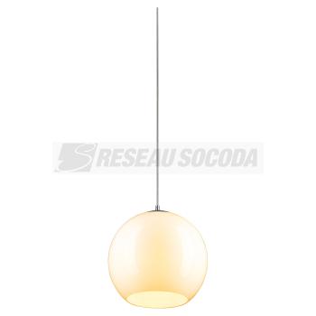  SUN chrome/verre blanc E27 60W 