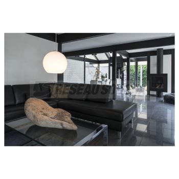  SUN chrome/verre blanc E27 60W 