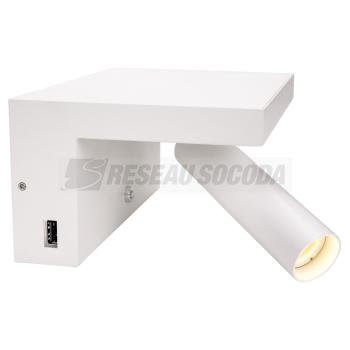  FIDO, applique, blanc, LED 6,6 