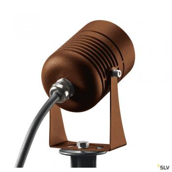  LED SPIKE spot sur piquet, rou 