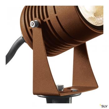 LED SPIKE spot sur piquet, rou 