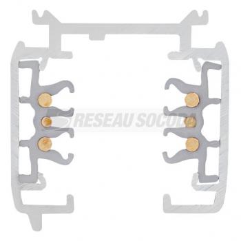  S-TRACK DALI rail 3m blanc 