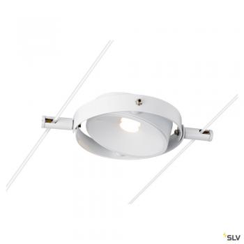  DURNO, spot cble tendu, blanc 