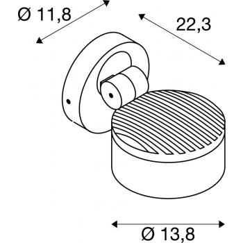  ESKINA SPOT SENSOR, applique e 
