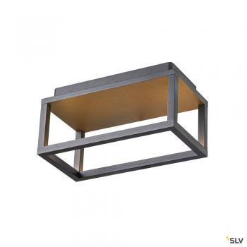  QUADRULO applique anthr LED 8W 