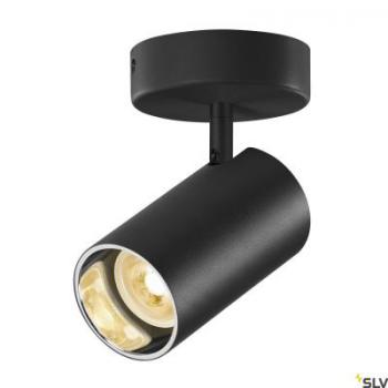  ASTO TUBE plaf GU10 10W noir 