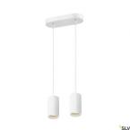  ASTO TUBE susp dble GU10 blanc 