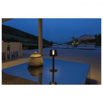  TAHA lampe 2700K IP65 noir 