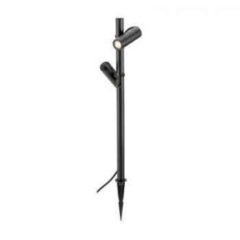  HELIA SLIM Borne double noir 