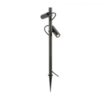  HELIA SLIM Borne double noir 