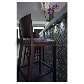  **DEKLED rond alu 1W LED3000K 