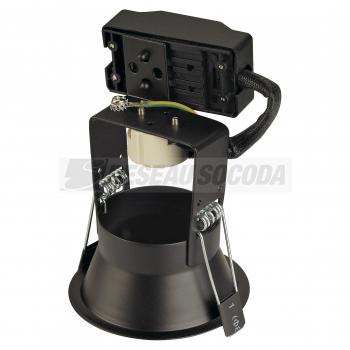  HORN GU10 rond noir max 50W 