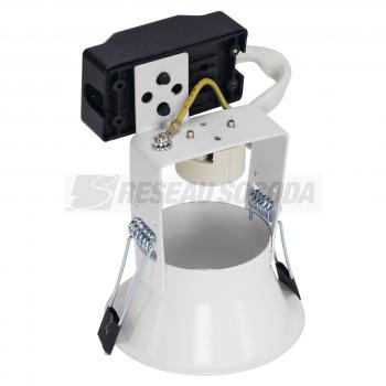  HORN GU10 rond blanc max 50W 