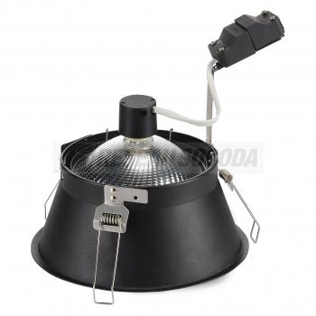  HORN-T QPAR111 noir GU10 75W 