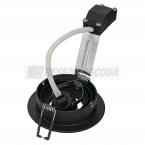  **NEW TRIA 78 GU10 rond noir c 