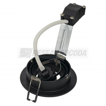  **NEW TRIA 78 GU10 rond noir c 