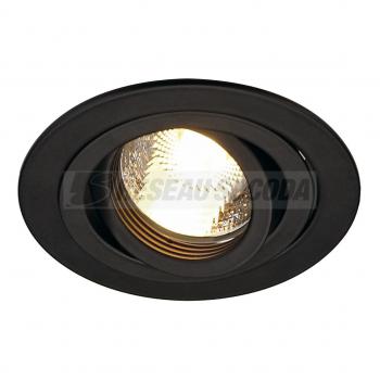  **NEW TRIA 78 GU10 rond noir c 