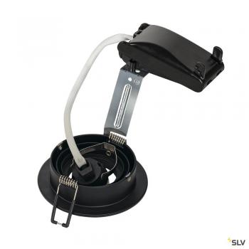  **NEW TRIA 78 GU10 rond noir c 