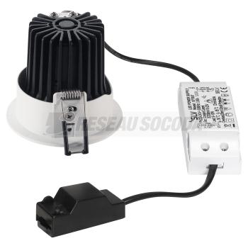  **H-LIGHT blanc ouverture rond 