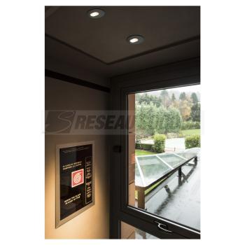  **H-LIGHT noir ouverture oblon 