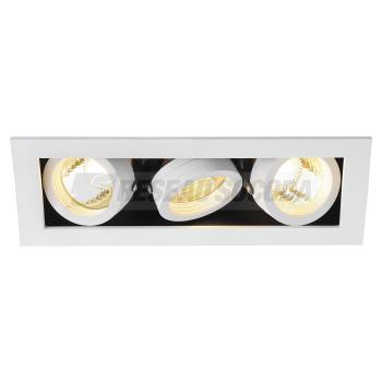  KADUX QPAR51 GU10 blanc 3x50W 