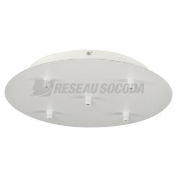  **FITU 5, patre rond, blanche 