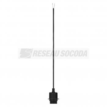  FENDA cble susp nu E27 noir 