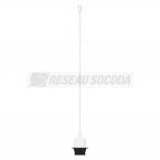 FENDA cble susp nu E27 blanc 