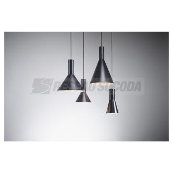  **PHELIA ronde noir E27 23W 