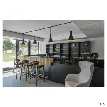  **PHELIA L ronde noir E27 23W 