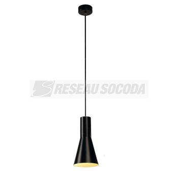  **PHELIA CONE ronde noir E27 2 