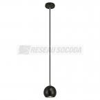  **LIGHT EYE BALL susp. noir/ch 