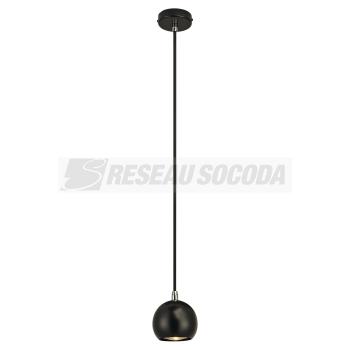 **LIGHT EYE BALL susp. noir/ch 