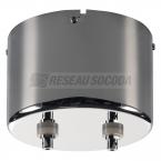  Transformateur 210VA, chrome, 