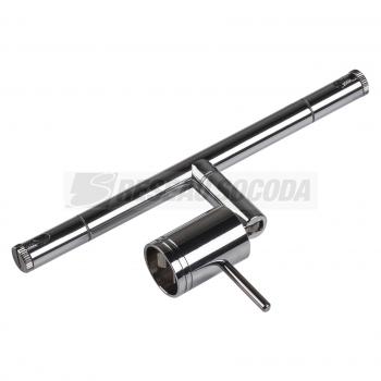  SYROS spot cble tendu chrome 
