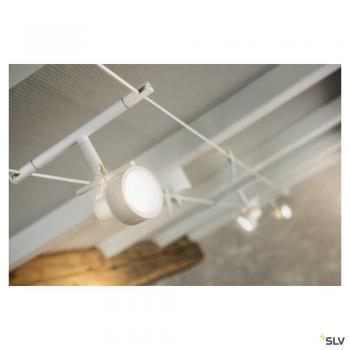  SALUNA spot cble tendu blanc 