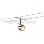  SALUNA spot cble tendu chrome 