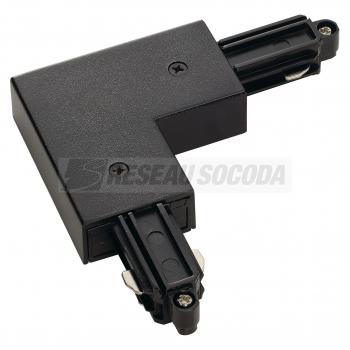  Connecteur 90 noir terre ext 