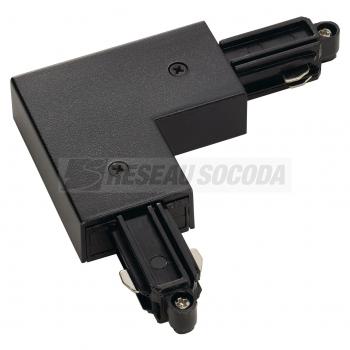  Connecteur 90 noir terre int 